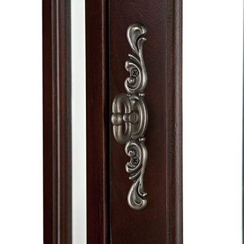 Home Decorators Collection Vitric Lighted Curio, 70" Hx21 Wx16 D, Mahogany SEI Furniture