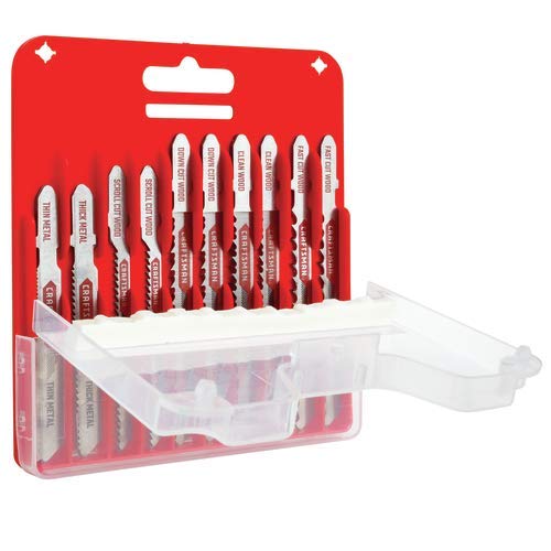 CRAFTSMAN Jigsaw Blades, U-Shank Set, 12-Piece (CMAJ2SET12) Craftsman