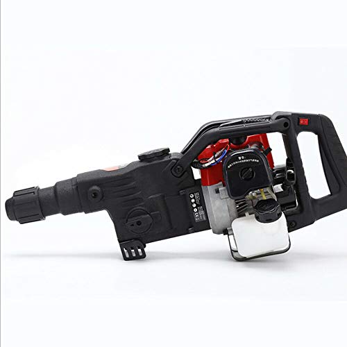 32.7CC Demolition Hammer Gas Powered, 2-Stroke 2.4HP Gasoline Hammer Drills Concrete Breaker with 3 Drills & 2 Chisels CNCEST