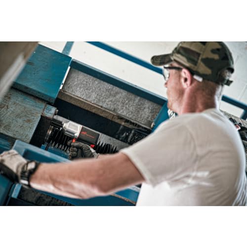 Ingersoll Rand 2135QXPA 1/2" Drive Air Impact Wrench, Quiet Technology, 1,100 ft-lbs Powerful Nut Busting Torque, Lightweight, Black Ingersoll Rand