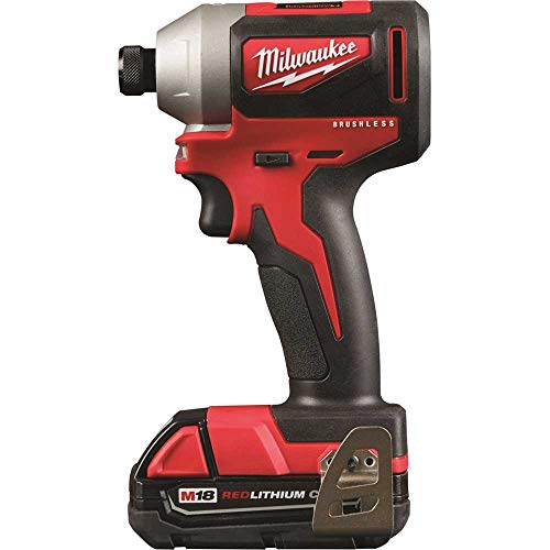Milwaukee 2892-22CT M18 Compact Brushless 2-Tool Combo Kit, Drill Driver/Impact Driver Milwaukee