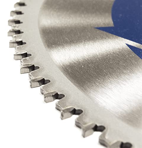 Benchmark Abrasives 10" TCT Saw Blades, Tungsten Carbide Tipped Circular Metal Cutting Saw Blades for Steel, Stainless Steel, Nickel, Titanium, Benchmark Abrasives