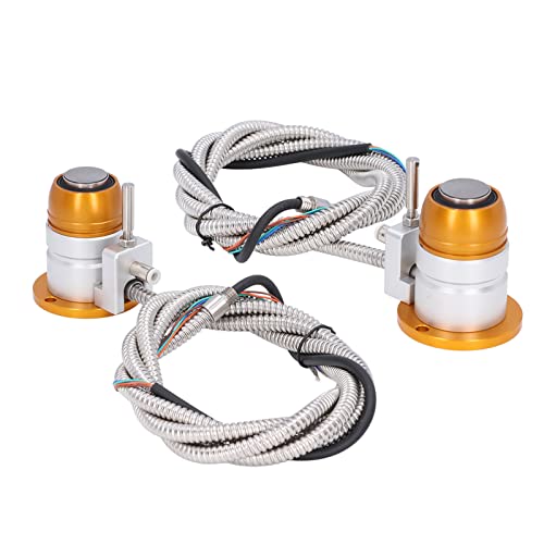 BTER CNC Automatic Tool Sensor Gauge, DC 24V Normally Closed CNC Z Axis Tool Setter, High Accuracy Aluminum Alloy Z Axis Probe Tool Touch Sensor BTER