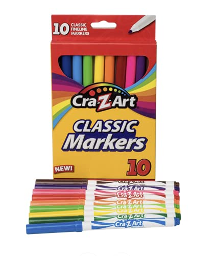 Cra-Z-Art Classic Fineline Markers, 10pk Cra-Z-Art