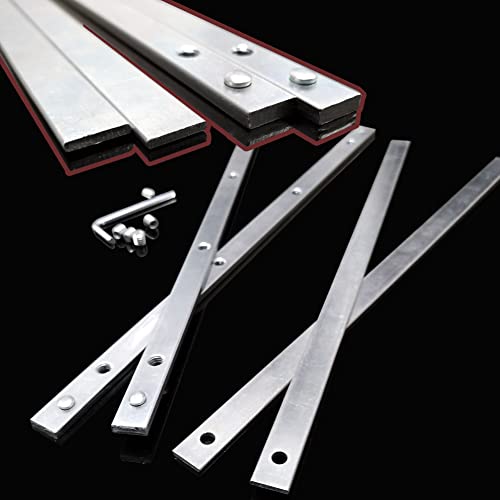 Guide Rail Connector Set P-20177 for Makita Track Saw Long Cuts, Also Compatible with Festool, Fit for DeWalt in Integrated Guide Rail T-Slots for WOUILNIA