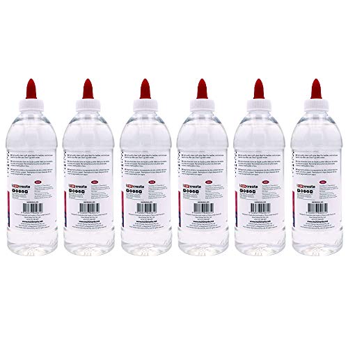 Mont Marte Signature Clear PVA Craft Glue 17.63oz (500g) 6 Pack, Suitable for Paper, Card and Fabric MONT MARTE