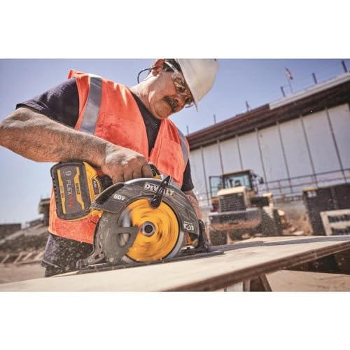 DEWALT FLEXVOLT 60V MAX* Circular Saw with Brake, 7-1/4-Inch, Tool Only (DCS578B) DEWALT