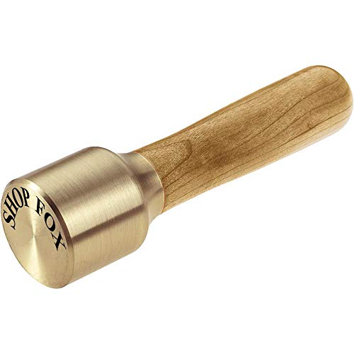 Shop Fox D2809 8-Ounce Brass Head Mallet Shop Fox