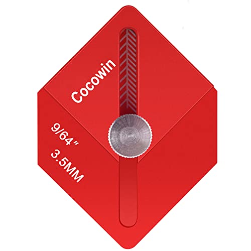 Trim Carpentry Tools Finishing Work Multi-Tool for Measuring and Marking Short Offsets,CNC-Machined Cocowin