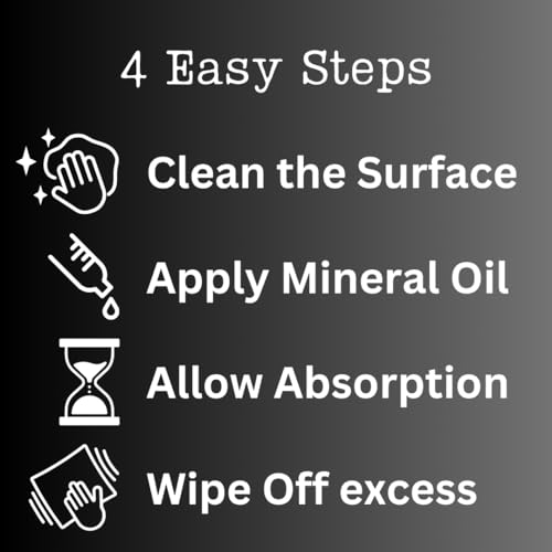 Z's Wood Nectar 16oz Food-Grade Mineral Oil - Premium Care for Cutting Boards, Butcher Blocks & More - Safe, Odorless & Nourishing ZBD GOODS