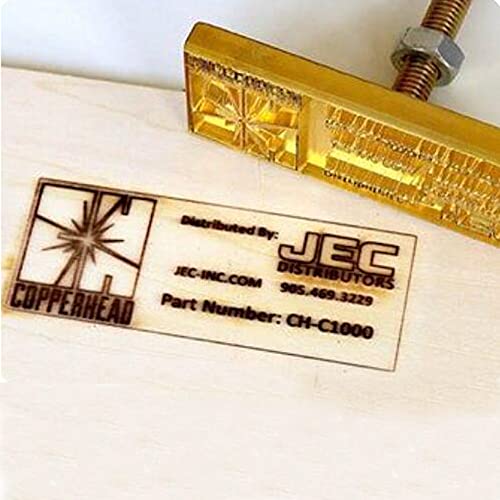 Customisable Wood Branding Iron with Handle for Woodworkers - Perfect for Crafting and Personalisation (4" x 4") Arokimi