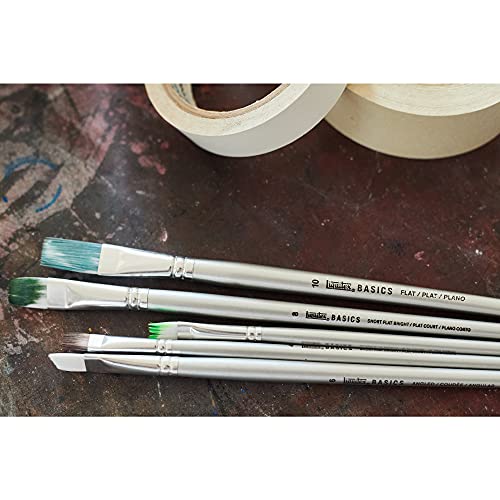 Liquitex BASICS Acylic Paintbrush, Set of 6 Liquitex