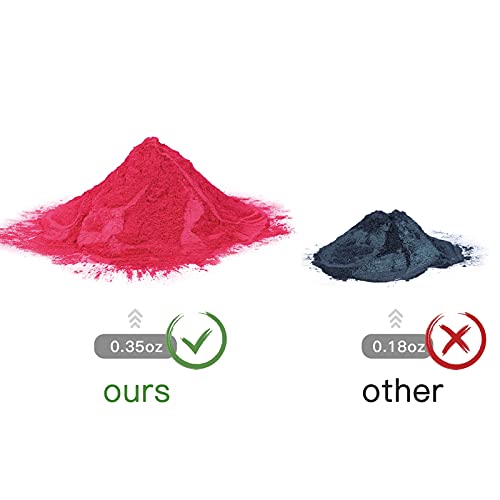 15 Bottles Slime Pigment, Mica Powder for Soap Making, Resin Color Pigment, Mica Powder for Candle Making, Epoxy Resin, Lip Gloss, Natural Powder SEISSO