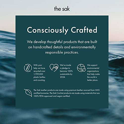 Sakroots Artist Circle Basic Crossbody in Eco Twill, Adjustable Crossbody Strap, Black Spirit Desert Sakroots