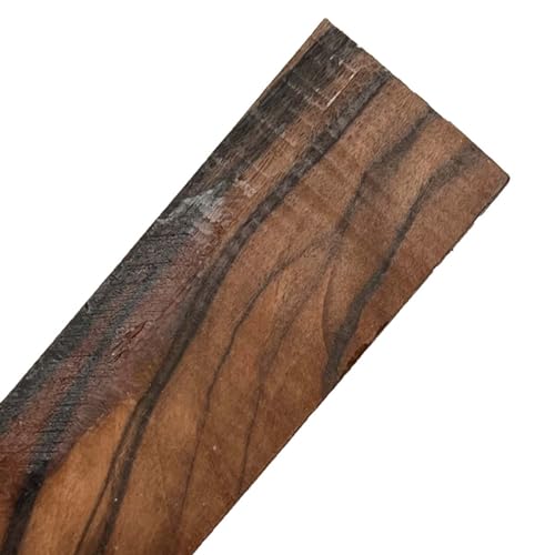 Exotic Wood Zone's Macassar Ebony/Striped Ebony 1-1/2" x 1-1/2" x 18" Turning Blanks | Wood Lathe Square Blocks Exotic Wood Zone