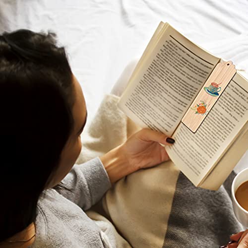 Ciieeo 10pcs Wooden Blank Bookmark Mens Pendant Wood Engraver Kids Bookmarks Wood Gifts Wooden Name Tag DIY Wooden Bookmarks Bookmark Making Kit with Ciieeo