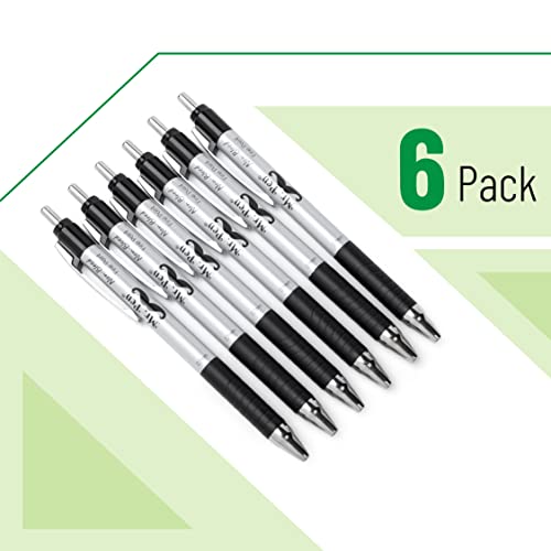 Mr. Pen No Bleed Pens, Bible Pens, Fine Tip, Black, Pack of 6 Mr. Pen