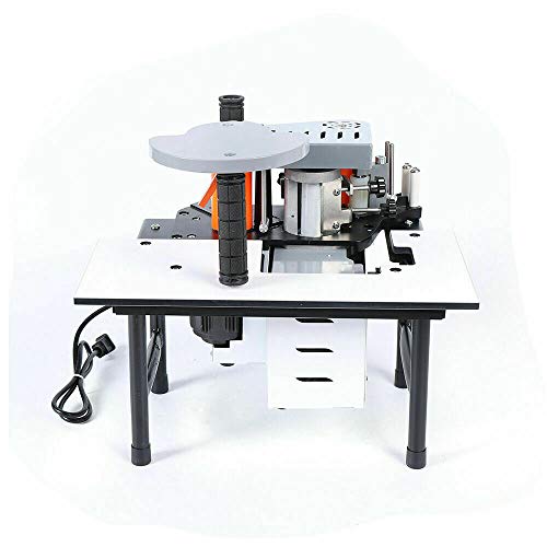 CNCEST Portable Edge Banding Machine Woodworking Double Side Gluing Edge Bander 110V US CNCEST