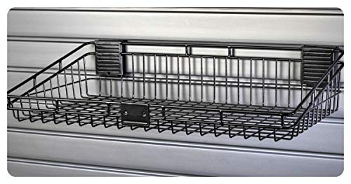 HandiWall Basic Accessory Kit with Locking Brackets for Garage Slatwall Panel Organization HandiWall