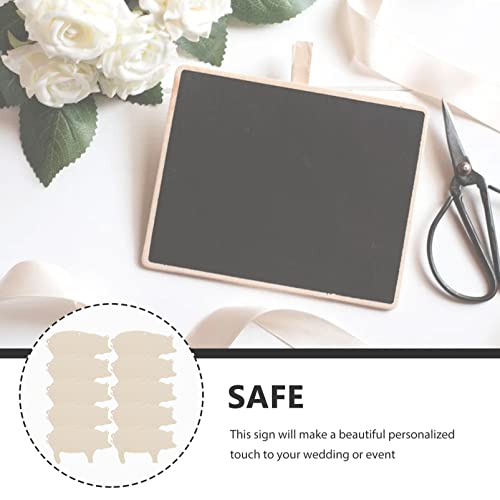 COHEALI 10pcs Wood Blanks Unfinished Wood Pigs Wood Gift Tags Wood Pigs Slices Gift Label Pig Shape Wood Tags Craft Wood Deer Out Animal Label Tags COHEALI