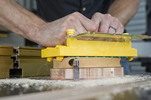 MICROJIG - GRR-RIP BLOCK Smart Pushblock for Router Table, Jointer, and Band Saws MICRO JIG