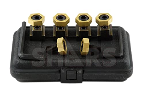 Shars 5/8" T-SLOT 12 PCS Hex Clamp Kit Bridgeport Mill New 202-4799 ^ Shars