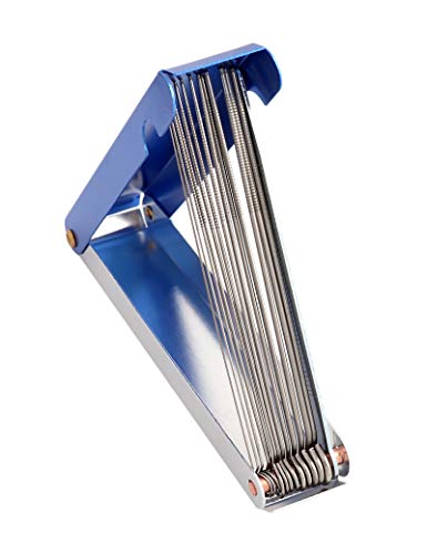 Holmer Guitar Nut Slotting File Saw Rods Slot Filing Set Needle File Set Luthier Replacement Tools Tip Cleaner Files. Holmer