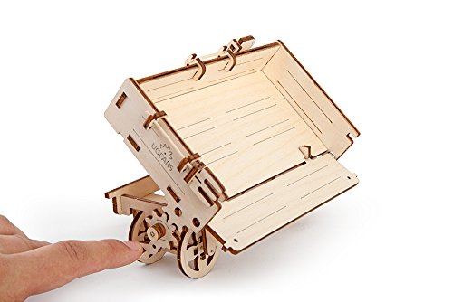 UGEARS Tractor Trailer Mechanical 3D Puzzle Ugears