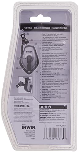 Strait-Line 1932876 IRWIN Speedline Pro Chalk Reel, 100' IRWIN