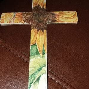 Unfinished Wood Cross Shape - Easter - Christian - Craft - up to 24" DIY 8" / 1/2" 24 Hour Crafts