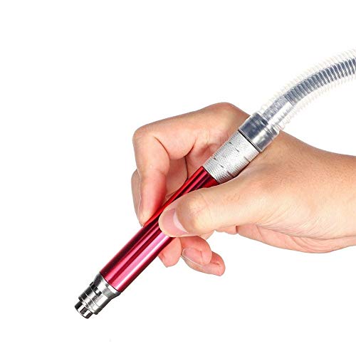 Micro Air Grinder Set, Air-powered Micro Die Grinder, Handheld Pneumatic Cutting Pencil with Wrench, 65000 RPM QIND