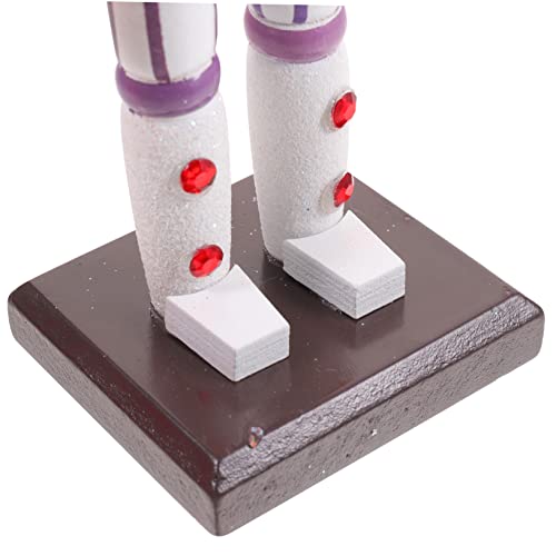 CIMAXIC Nutcracker Puppets Traditional Wooden Nutcracker Wooden Nutcracker Ornaments Christmas Table Decorations Nutcracker Soldier Ornament CIMAXIC