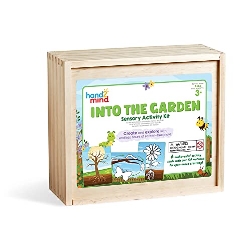 hand2mind Into The Garden Sensory Activity Kit, Loose Parts Play Materials, Fine Motor Skills Toys, Sensory Play, Toddler Sensory Bin, Montessori hand2mind