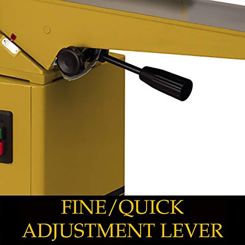 Powermatic 6-Inch Jointer, Helical Cutterhead, 1 HP, 1Ph 115/230V (Model 54HH) Powermatic