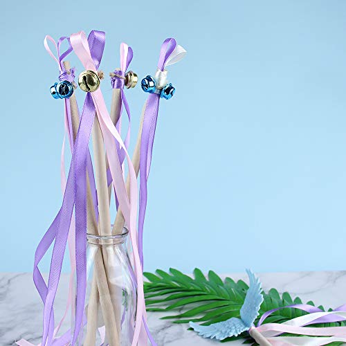 3/8 x 12 Inch, Wooden Dowel Rods, Unfinished Round Sticks for Pennant, Wedding, Christmas, Music Class, Party, DIY Crafts, 50 pcs Kang&Chang