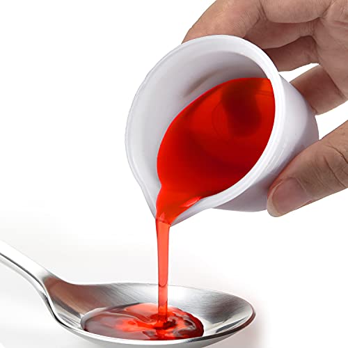 Coopay 250 ml Silicone Measuring Cups for Resin Non-Stick Mixing Cups Glue Tools, Precise Scale for for Resin DIY Craft Jewelry Making, 6 PCS Coopay