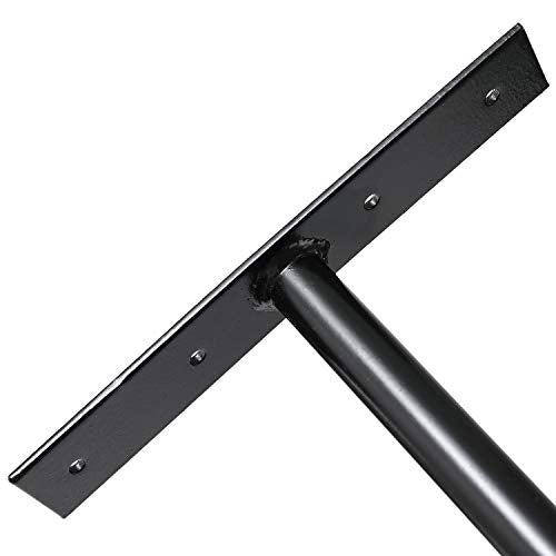 Overhead Garage Storage Hooks Rack Ceiling Mounted, Heavy Duty Utility Hooks Ladder Hanger for Hanging Hose Pipe Lumber & Other Bulky Items (2 Pack, HOSKO