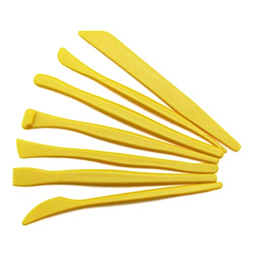 EXCEART 14 Pcs Ultra-Light Clay Tools Plastic Clay Sculpting Set Pottery Shaper Tools Engraving Crafts Tool Clay Pottery Tools Pottery Shaper EXCEART