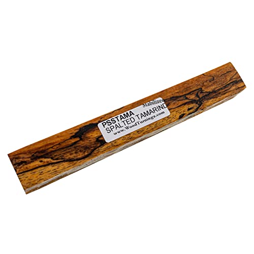 Stabilized Spalted Tamarind (5 Pack) WoodTurningz