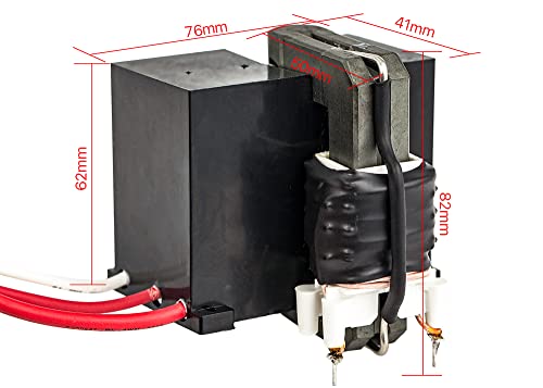 Cloudray 80W High Voltage Flyback Transformer for YUEMING CO2 Laser Power Supply JG1500 JCY-1500 Pack of 1 pcs Cloudray