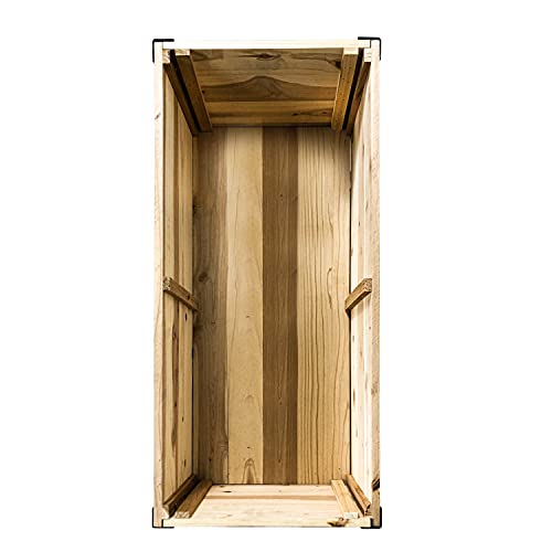 Backyard Expressions Raised Garden Bed, Elevated Wood Planter Box Stand - 35.5" W x 15.5" D x 22" H BACKYARD EXPRESSIONS PATIO · HOME · GARDEN