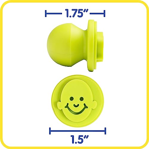 READY 2 LEARN Easy Grip Dough and Paint Stampers - Emotions - Set of 12 - Rubber Stamps for Ages 2+ - Crafts and Social Emotional Learning - Washable READY 2 LEARN