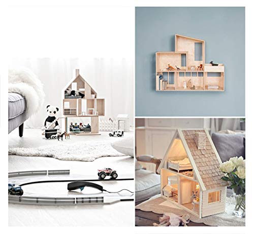 ilauke Unfinished Wood Pieces 50 Pcs 4 Inch Wood Square Blank Natural Wood Slices Wooden Squares Cutouts for Crafts Wood Burning Painting Staining ilauke