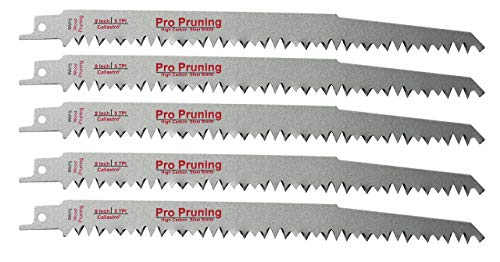 9-Inch Wood Pruning Saw Blades for Reciprocating/Sawzall Saws - 5 Pack - Caliastro Caliastro