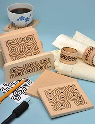 Learn to Burn: A Step-by-Step Guide to Getting Started in Pyrography (Fox Chapel Publishing) Easily Create Beautiful Art & Gifts with 14 Step-by-Step Design Originals