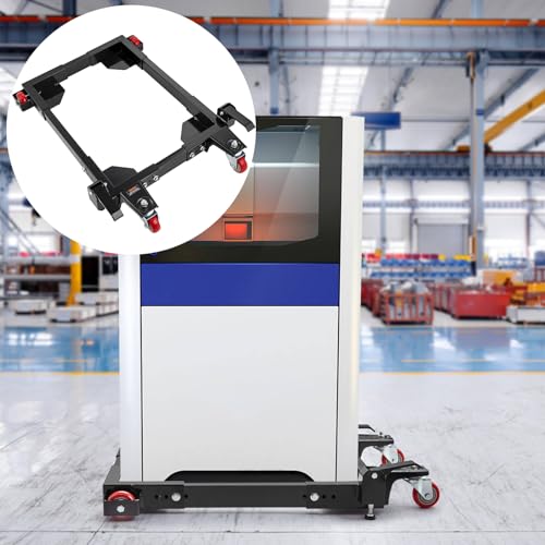 VEVOR Adjustable Universal Mobile Base 1500 LBS Load-Bearing Capacity Heavy-Duty Mobile Base Rolling Mobile Base with Locking Levers, Used for VEVOR