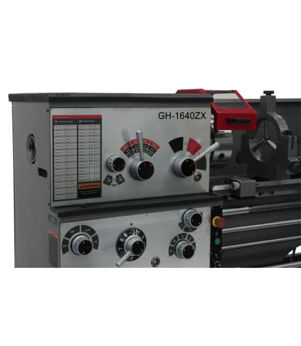 JET GH-1640ZX, 16" x 40" Geared Head Metal Lathe, Taper Attachment, 3Ph 230V (321474) Jet