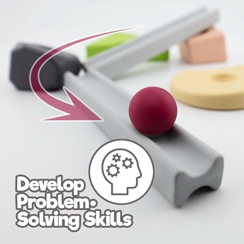 Taksa Toys Nature-Inspired Educational Unique STEM Toys Premium Stacking Blocks Preschool Resources for Kids Building Activities, Montessori Toys for Taksa Toys