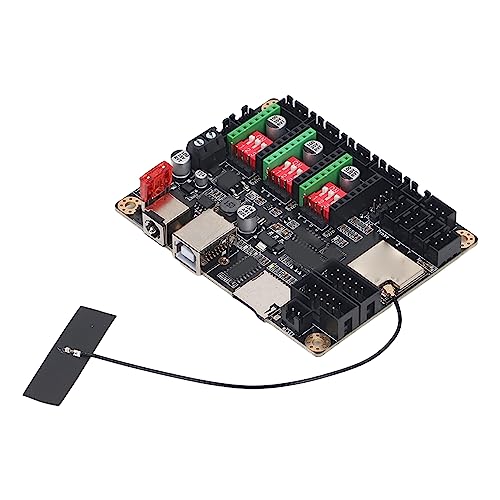 Engraver Mainboard 32 Bit Main Board with A4988 Step Motor for Makerbase MKS DLC32 V2.1 12‑24VDC for Engraving Hyuduo
