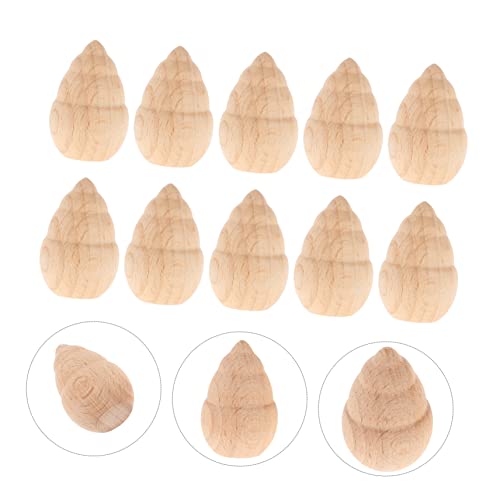 Ciieeo 10pcs Small Bamboo Shoots Flowerpot Ornament Wood Peg Doll Wood Doll Bodies Peg Doll Craft Christmas Stocking Stuffer DIY Craft Tree Ciieeo